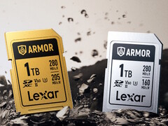 Lexar Armor-serien av SDXC-kort är tillverkade av rostfritt stål för att tåla fall, stötar, damm och vatten. (Bildkälla: Lexar)