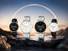Modellerna Casio MTP-VT06L-1B, MTP-VT06D-7B, MTP-VT06D-1B och MTP-VT06L-7B (från vänster till höger)