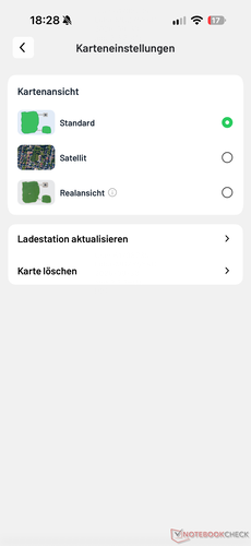 Kortinställningar