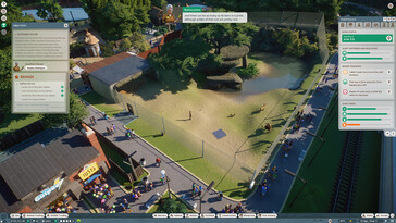 Bild: En skärmdump från spelet Planet Zoo.