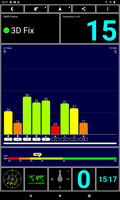 GPS-mottagning utomhus