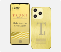 Trump T1-smarttelefonen har officiellt tillkännagivits (bildkälla: Trump Mobile)