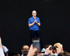 Apple VD Tim Cook vid ett företagsevenemang nyligen (Bildkälla: Apple)