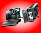 Win Max 3 ansluten till GPD:s G2 eGPU-dockningsstation.