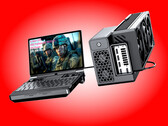 Win Max 3 ansluten till GPD:s G2 eGPU-dockningsstation.