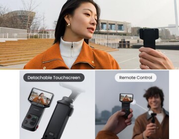 Insta360 Luna Ultra läckta marknadsföringsbilder.