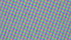 LC-displayen använder en klassisk RGB-subpixelmatris som består av en röd, en blå och en grön lysdiod.