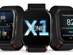 Venu X1 har fått en ny mjukvaruversion. (Bildkälla: Garmin)