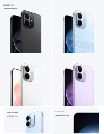 Designhöjdpunkter och färgalternativ för Redmi Note 17 Pro (maskinöversatt)