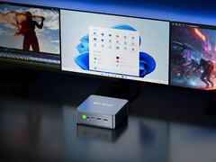 NucBox M6 Ultra kostar från 259,99 USD. På bilden: en kampanjbild av minidatorn. (Bildkälla: GMK)