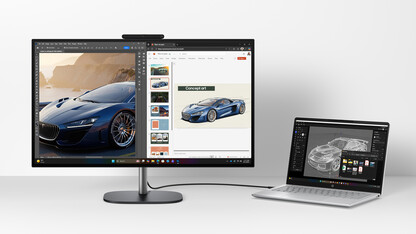 Thunderbolt 4 på AiO i aktion (Bildkälla: HP)
