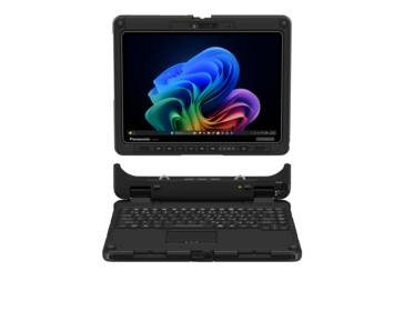 Panasonic Toughbook FZ-34, med sitt löstagbara tangentbord