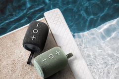 Tribit Stormbox Mini Plus Bluetooth-högtalare finns i färgerna svart, blå och grön (Bildkälla: Tribit)