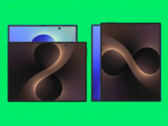 Galaxy Z Fold 8-serien renderar.