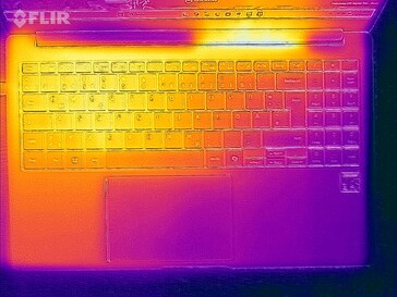 Stresstest av yttemperaturer (ovansida)