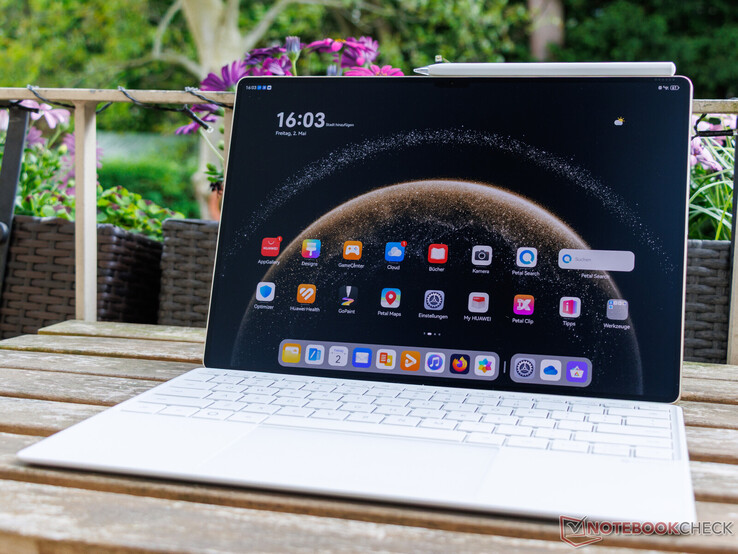En bild av Huawei MatePad 13.2 (2025) som referens. (Bildkälla: Notebookcheck)