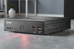 Shuttle XPC Slim DH810 minidator har den industriella IT-folket i sitt sikte. (Bildkälla: Shuttle, redigerad)