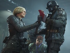 Bild tagen från spelet Wolfenstein II: The New Colossus på Steam. (Bildkälla: Steam) 