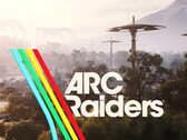 Arc Raiders banner med logotyp visas (Bildkälla: skärmdump, Arc Raiders YouTube, Embark Studios med redigeringar)