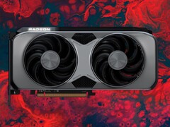 RX 9070 GRE kommer endast att vara tillgänglig från AIBs, eftersom AMD endast har släppt en konstnärlig rendering av GPU:n som visas här. (Bildkälla: AMD, Unsplash, redigerad)