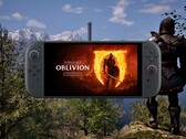 Oblivion Remastered Switch 2-porten visas på handhållen enhet