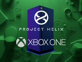 Projekt Helix-konsolen avbildad med Xbox One-logotypen