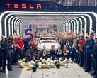 Teslas Giga Berlin i Tyskland firar den 500 000:e Model Y SUV:en (Bildkälla: Tesla)