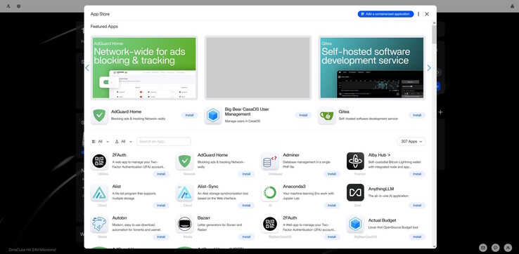 Docker App Store i ZimaOS