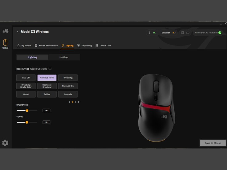 Glorious Core och dess anpassningsmöjligheter