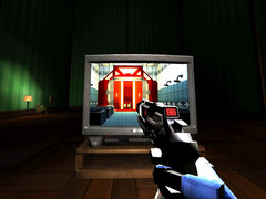 En av många illusioner som förekommer i Ultrakills Layer 8: Fraud.