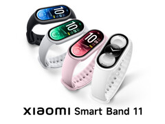 Xiaomi Smart Band 11 finns i fyra färger.