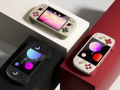 Ayaneo Pocket AIR Mini i sina tre lanseringsfärger. (Bildkälla: Ayaneo)