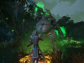 En bild som visar en bossstrid i Dungeons of Sundaria.