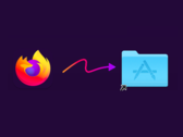 Mozilla stryker Firefox 115 ESR från listan över webbläsare som stöds, vilket gör det svårare för äldre systemägare att surfa på webben. På bilden - installationsprogrammet för Firefox för macOS (Bildkälla: Skärmdump - Notebookcheck)