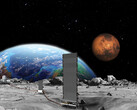 Conceot-bild. NASA:s Fission Surface Power-projekt. (Bildkälla: NASA)