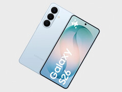 Galaxy S26 i en av de fyra lanseringsfärgerna.