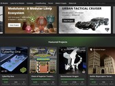 Den nya crowdfunding-sidan (se ovan) är i sin lanseringsfas men listar redan ett antal intressanta projekt (Bildkälla: MakerWorld)