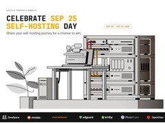 Tillkännagivande av Self-Hosting Day