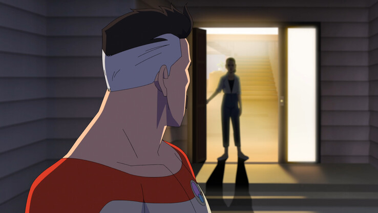 För Omni-Man är det viktigaste ögonblicket i det här avsnittet inte striden på liv eller död i dess klimax. Det är den här.