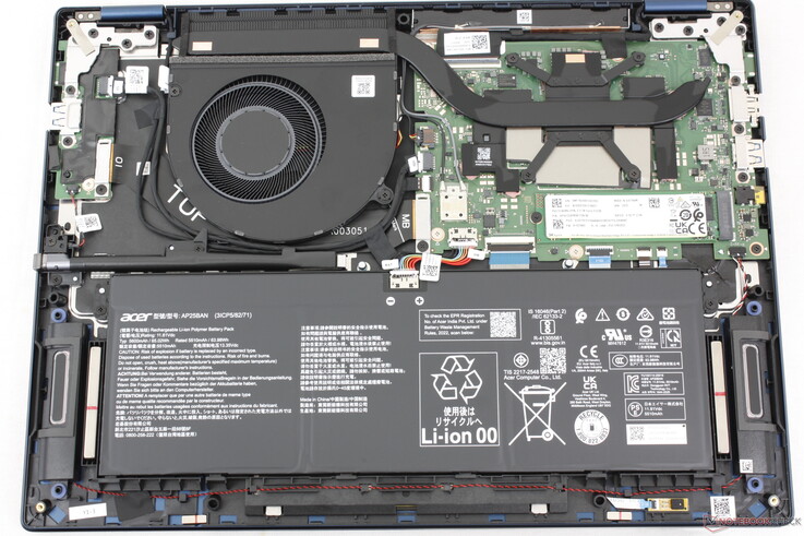 2026 Acer Swift Spin 14 AI-moderkort