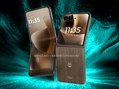 Razr 70 Ultra i en av sina rapporterade lanseringsfärger.