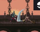 Blasphemous är ett Soulslike Metroidvania-spel som för närvarande säljs för ett rekordlågt pris på Steam. (Bildkälla: Steam)