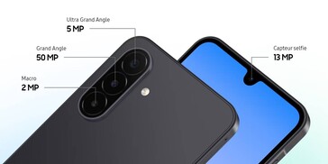 Galaxy A18 4G har en huvudkamera på 50 MP