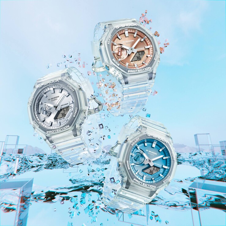 Casio Bright Metallic-klockorna kommer att lanseras i Europa. (Bildkälla: Casio)