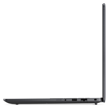 Dell Pro Precision 5 16S-portar till höger.