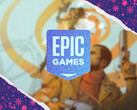Tipset om gratisspel den 31 december är inte lätt att avkoda. På bilden: redigerat konstverk från Deathloop. (Bildkälla: Epic Games Store)