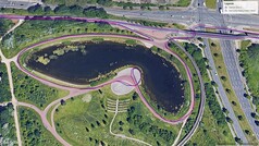 GNSS-mätning: Sjö