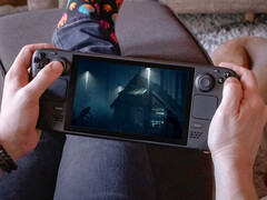 Halloween-paketet Fright or Flight innehåller Blair Witch och andra skräcksuccéer. På bilden: en redigerad bild av Steam Deck som kör Blair Witch.