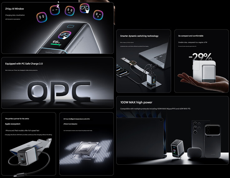 De viktigaste höjdpunkterna i laddaren