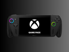 Rog Xbox Ally X-handdator med Game Pass-logotyp (Bild: Microsoft Gaming med redigeringar)